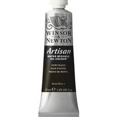 Schwarz Ölfarben Winsor & Newton Winsor and Newton 37ml Artisan Mixable Oil Paint Ivory Black