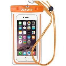 Oransje Vanntette deksler Zone3 Buoyancy Waterproof Phone Pouch