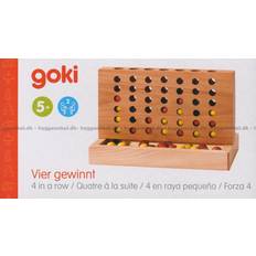 Holzspielzeug Aktivitätsspielzeuge Goki HS035 Vier gewinnt