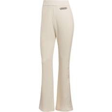 Adidas Women's Retro Luxury Flared Tracksuit Bottom - Wonder White