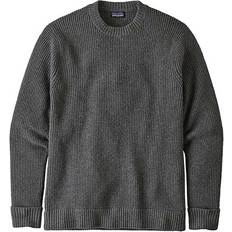 Patagonia Knitted Sweaters - M - Men Patagonia Recycled Wool Sweater - Hex Grey