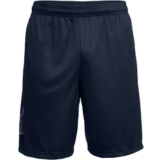 Blue - Men Shorts Under Armour Tech Graphic Shorts Men - Academy/Steel