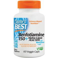 Doctor's Best Benfotiamine 150+ Alpha-Lipoic Acid 300 60