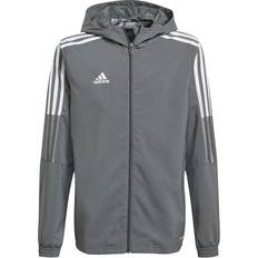 Adidas Kid's Tiro 21 Windbreaker Jacket - Team Gray Four