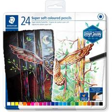 Staedtler Colouring Pencils Super Soft Lead Tin of 24 149C M24 Multicoloured