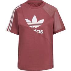 Adidas Adicolor Split Trefoil T-shirt - Quiet Crimson