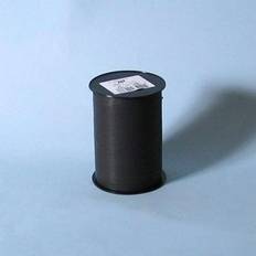 Curling Ribbon, W: 10 mm, Glitter, Black, 100 M, 1 Roll