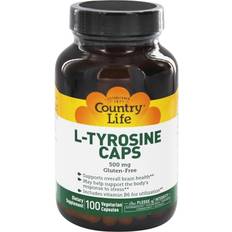 Amino Acids Country Life L-Tyrosine 500mg