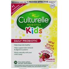 Probiotic for kids Culturelle Kids Purely Probiotic Chewables Bursting Berry 30 Chewable Tablets