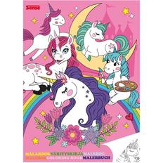 Sense Coloring Book with Unicorns