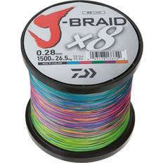 Daiwa J-BraidX8 Fletline Multicolor Lineservice 0,24 mm