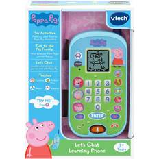 Aktivitätsspielzeuge Vtech Peppa Pig Let's Chat Learning Phone