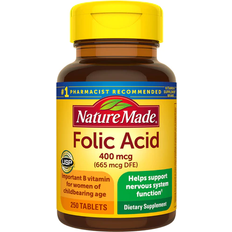 Nature Made Folic Acid 400mcg 250