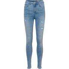 XL Jeans Vero Moda Sophia High Waist Skinny Fit Jeans - Blue/Light Blue Denim