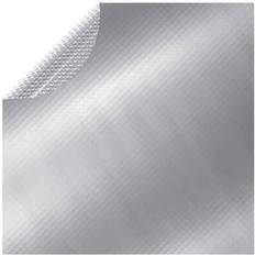 Bassengtrekk vidaXL Pool Cover Silver Ø2.5m