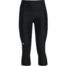 Under Armour HeatGear No-Slip Waistband Capris Women - Black/White