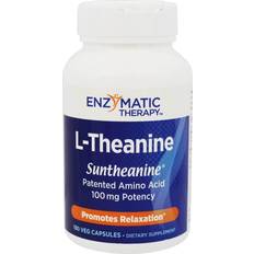Enzymatic Therapy L-Theanine Suntheanine 180 Vegetarian Capsules