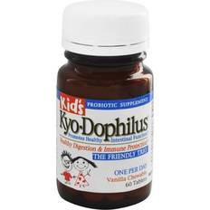 Kyolic Vitamins & Minerals Kyolic Kid's Kyo-Dophilus Chewable Vanilla 1 billion cells 60 Tablets