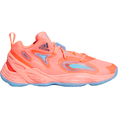 Damen - Rosa Basketballschuhe Adidas Exhibit A - Acid Red/Sky Rush/Shadow Navy