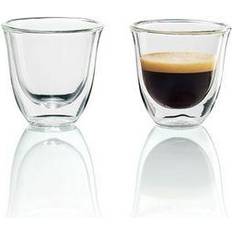Transparent Milchkaffee-Gläser De'Longhi - Milchkaffee-Glas 6cl 2Stk.