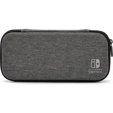 Nintendo Switch Lite Beskyttelse & Oppbevaring PowerA Nintendo Switch Stealth Case - Charcoal Grey