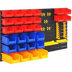 Verktøytavler vidaXL Wall-Mountable Garage Tool Organiser Multicolour