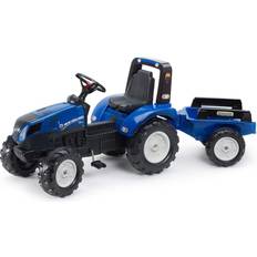 Tretautos reduziert Falk New Holland Tractor with Trailer 3090B