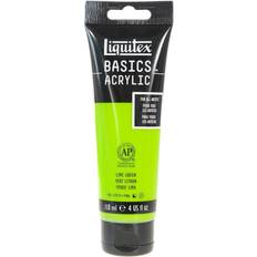 Liquitex Basics acrylic paint lemon green 118ml
