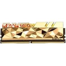 32 GB - 4800 MHz - DDR4 RAM minne G.Skill Trident Z Royal Elite Gold DDR4 4800MHz 2x16GB (F4-4800C20D-32GTEG)