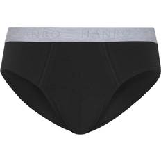 Hanro Cotton Essentials Briefs 2-pack - Black