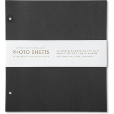 Svarte Scrapbooking Focus PrintWorks 10-pack fotopapper (S) Svart