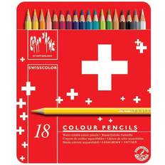 Caran d’Ache Buntstifte Caran d’Ache Swisscolor Color Pencils in Metal Box (Pack of 18)