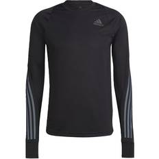 Adidas Run Icon Full Reflective 3 Stripes T-shirt Men - Black