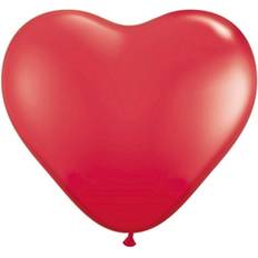 Globos festival Latex Balloons Heart 100-pack