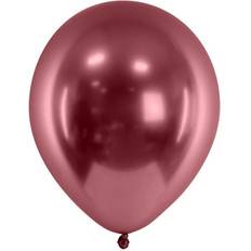 Globos festival Latex Balloons Chrome Red 100-pack