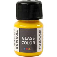 Svarte Glassmaling Creativ Company Glass Color Transparent, lemon yellow, 30 ml/ 1 bottle