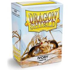 Dragon Shield Matte Ivory 100 Standard Card Sleeves