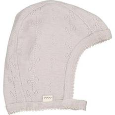 MarMar Copenhagen Wool Pointelle Hat - Soft Dove