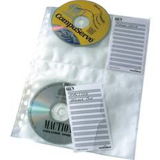 CD- & Vinyl-Aufbewahrung Durable A4 Insert Wallet case for 5 pcs