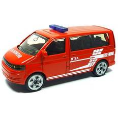 Siku Autos Siku 1460 VW T5 "MTFA Feuerwehr Österreich" rot Auslandsmodell (Blister)