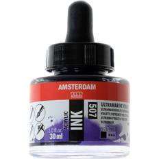 Amsterdam Acrylic Ink Bottle Ultramarine Violet 30ml