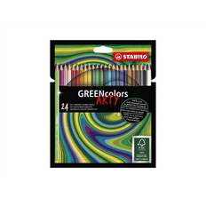 Stabilo 6 x Buntstift Greencolors Arty Etui VE=24 Farben