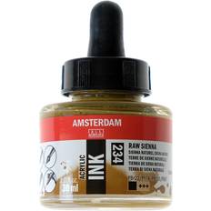 Amsterdam Acrylic Ink Bottle Raw Sienna 30ml