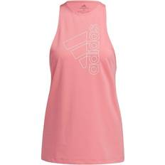 Adidas Badge Of Sport Tank Top Women - Hazy Rose/White