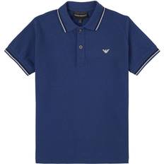 Emporio Armani Logo Polo Shirt - Blue