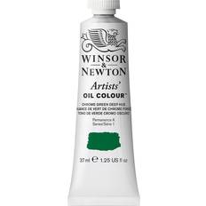 Vannbasert Oljemaling Winsor & Newton Artists' Oil Colours chrome green deep hue 147 37 ml