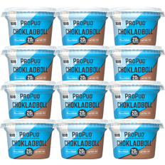 Mellommåltider og Desserter NJIE Propud Protein Pudding Chokladboll 200g 200g 12 st