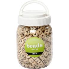 Creativ Company Wooden Letter Bead Set 400pcs