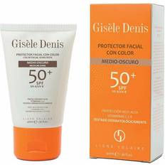 Tan enhancers Sun Protection with Colour GiseÌle Denis SPF 50 Medium Dark 40ml