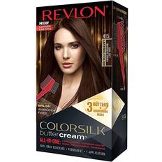 Revlon Colorsilk Buttercream Lasting Color Dark Soft Mahogany For Womens